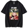 Anime SPY X FAMILY Anya Men Short Sleeve Cotton T Shirt Casual Harajuku Fashion Unisex Streetwear 2 - Spy × Family Merch