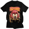 Japanese Anime Spy X Family Anya Forger Graphics Print T Shirt Harajuku Streetwear Tops Men s - Spy × Family Merch