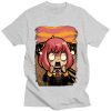 Japanese Anime Spy X Family Anya Forger Graphics Print T Shirt Harajuku Streetwear Tops Men s 4 - Spy × Family Merch