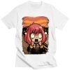 Japanese Anime Spy X Family Anya Forger Graphics Print T Shirt Harajuku Streetwear Tops Men s 5 - Spy × Family Merch