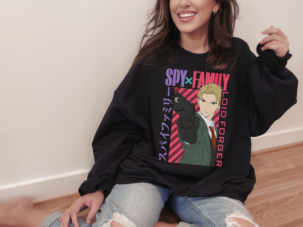 Retro Spy X Family Sweatshirts