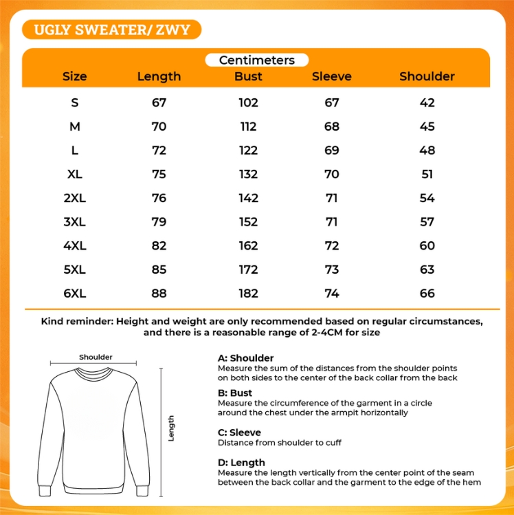 3D UGLY SWEATER - Spy × Family Merch